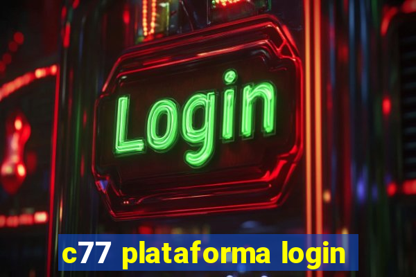 c77 plataforma login